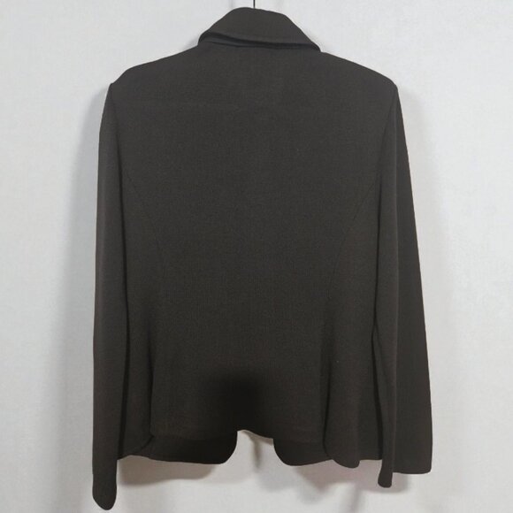 St. John Caviar Knit Pantsuit  with Military Gold Chain Jacket  Sz 12 - Picture 6 of 10